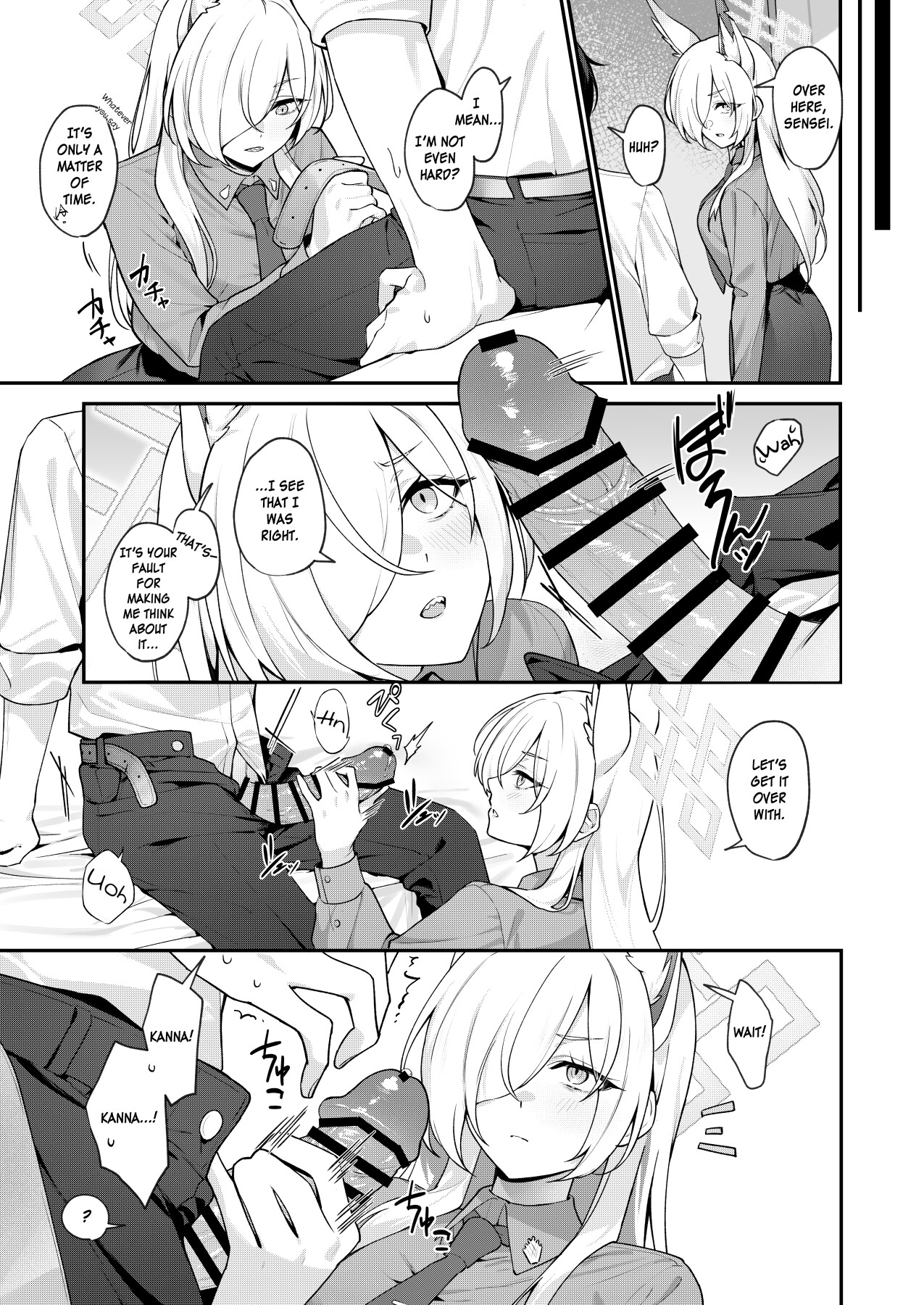 Hentai Manga Comic-Share a secret with Kanna-Read-18